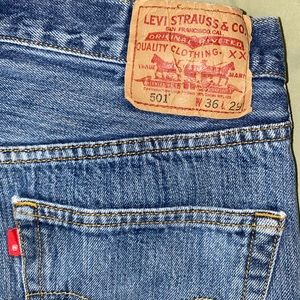 Vintage Levi’s 501 jeans